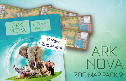 Ark Nova: Zoo Map Pack 2 Board Games Feuerland Spiele   