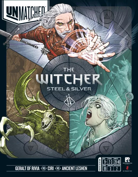 Unmatched: The Witcher - Steel & Silver Board Games Restoration Games