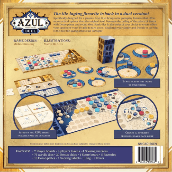 Azul Duel Board Games Next Move Games