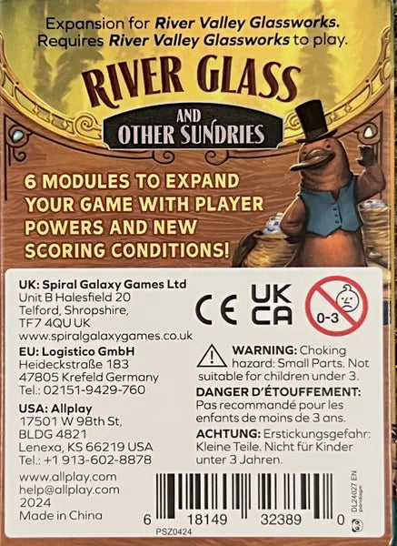 River Valley Glassworks: River Glass and Other Sundries Expansion Board Games Allplay