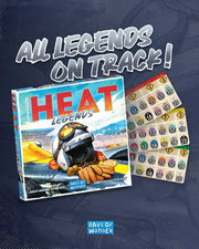Heat: Legends Expansion Board Games Days of Wonder