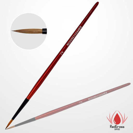 RedGrass Games: Brush - Size 2 (Nat. - #2) Hobby Brushes RedGrass Games
