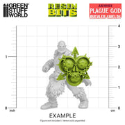 Green Stuff World: 3D printed set - Plague God Bucklers Model Tools & Glue Green Stuff World