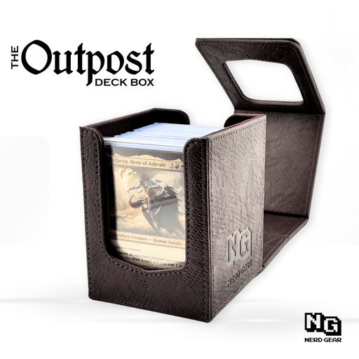 Nerd Gear: Deck Box - Outpost 100+ Deck Boxes & Storage Nerd Gear