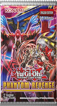 Yu-Gi-Oh! Phantom Revenge - Booster Pack Yugioh Sealed Yu-Gi-Oh!
