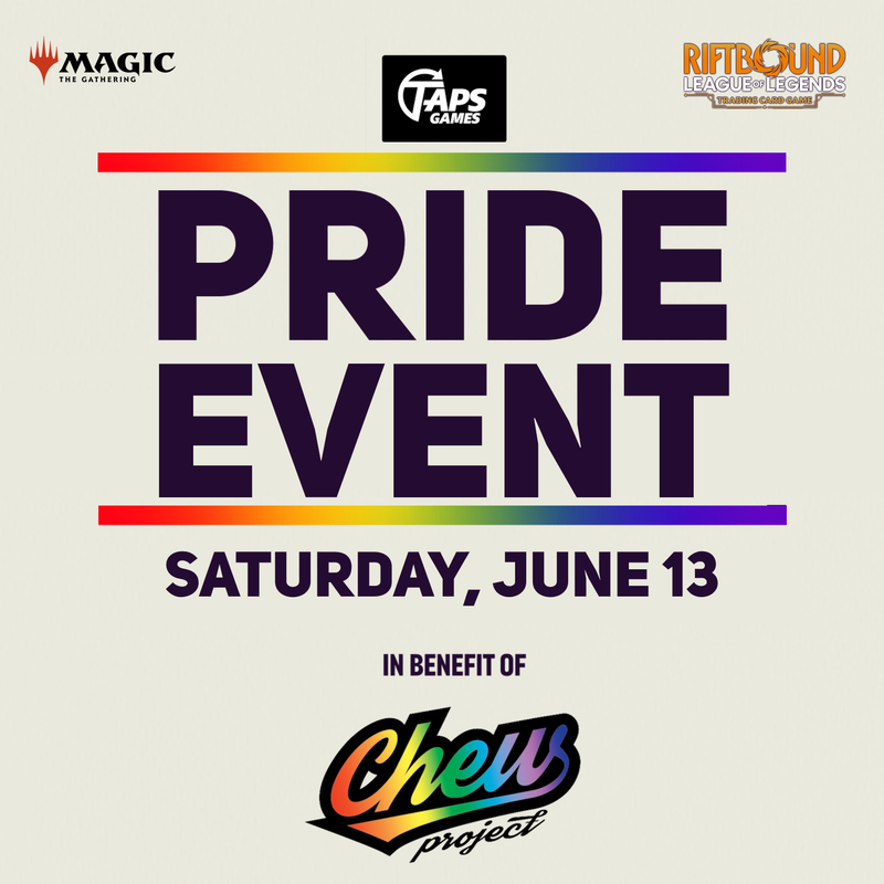 Pride 2026 - MTG and Riftbound - Event Ticket (June 13)