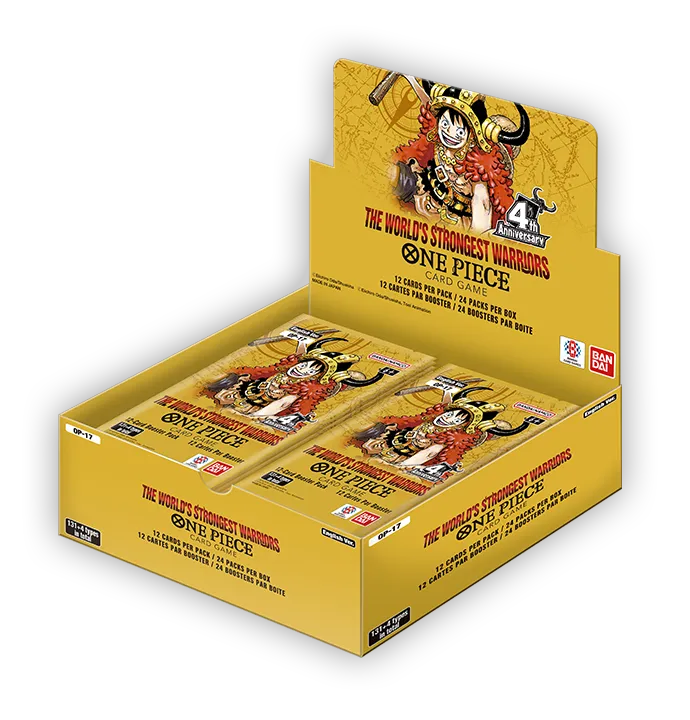 One Piece: The World's Strongest Warriors - Booster Box [OP-17] One Piece Sealed Bandai