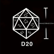 Seriously Good Dice: Large 55mm Green Skull D20 Dice Dice & Gaming Accessories Taps Imports