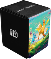 Ultra Pro: Alcove Flip 100+ - "Traveling Chocobos" MTG Final Fantasy Universes Beyond Deck Boxes & Storage Ultra Pro