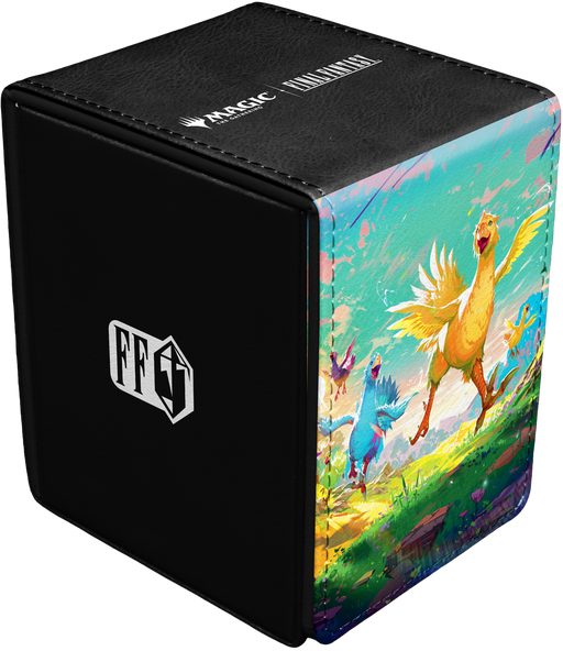 Ultra Pro: Alcove Flip 100+ - "Traveling Chocobos" MTG Final Fantasy Universes Beyond Deck Boxes & Storage Ultra Pro