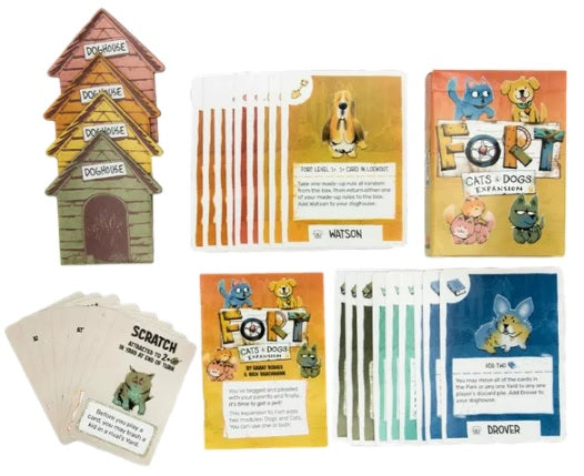 Fort: Cats & Dogs Expansion Board Games Leder Games   