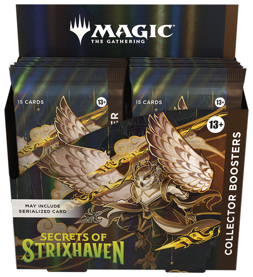 MTG Secrets of Strixhaven - Collector Booster Box (Release Date: April 17) MTG Sealed Magic: The Gathering