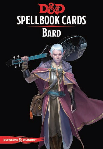 D&D Spellbook Cards: Bard 2nd Edition Dungeons & Dragons 5E Wizards of the Coast