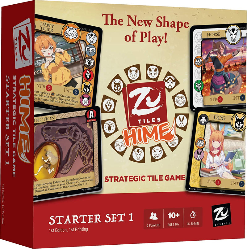 Zu Tiles: Hime Starter Set 1 Board Games Japanime Games   