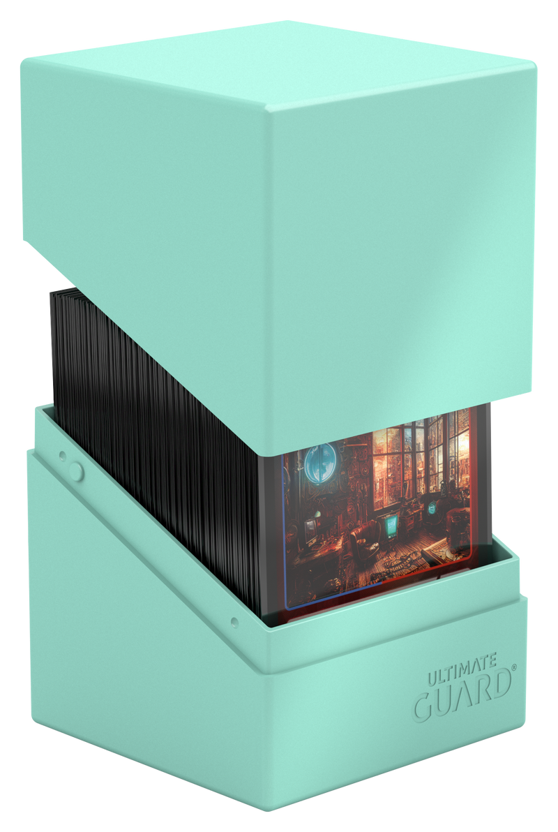 Ultimate Guard: Boulder 100+ - Pastel Solid Mint Green Deck Boxes & Storage Ultimate Guard