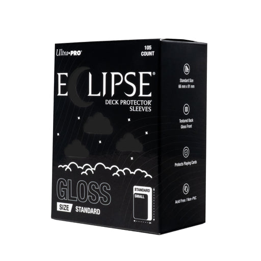 Ultra Pro: Eclipse Gloss Sleeves - Jet Black 105Ct Card Sleeves Ultra Pro