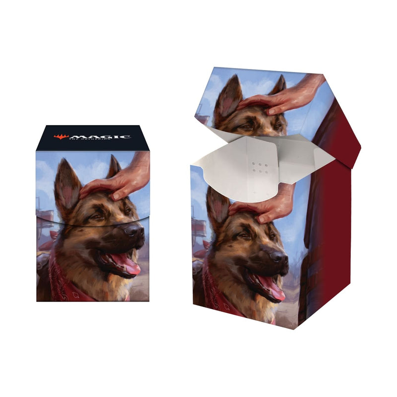 Ultra Pro: Deck Box 100+ - "Dogmeat, Ever Loyal" MTG Fallout Deck Boxes & Storage Ultra Pro