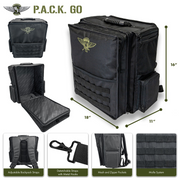 Battlefoam: P.A.C.K. Go 2.0 Bag w/Magna Rack Sliders Load Out Battlefoam Battlefoam