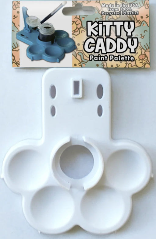 Replay Workshop: Kitty Caddy Painter's Palette - White Model Tools & Glue Atlas Games