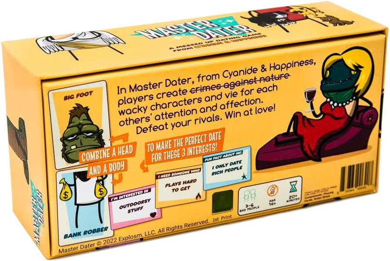 Master Dater Board Games Gém Klub Kft.   