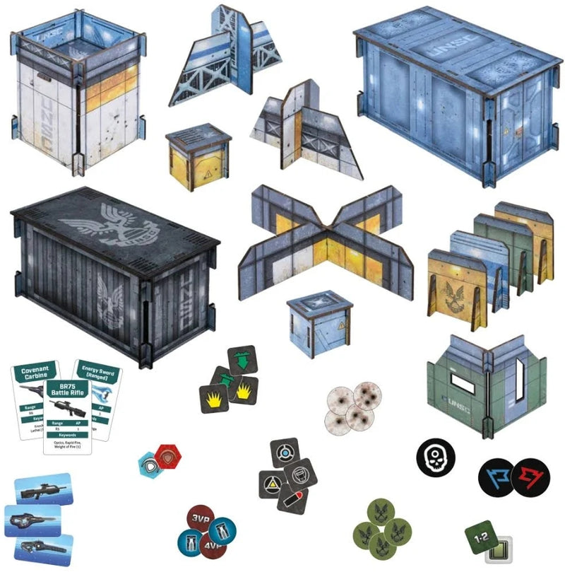 Halo: Flashpoint - UNSC Base Terrain Set Halo: Flashpoint Mantic Games