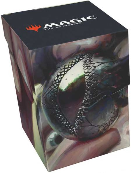 Ultra Pro: Deck Box 100+ - "Jet Medallion" MTG Modern Horizons 3 Deck Boxes & Storage Ultra Pro