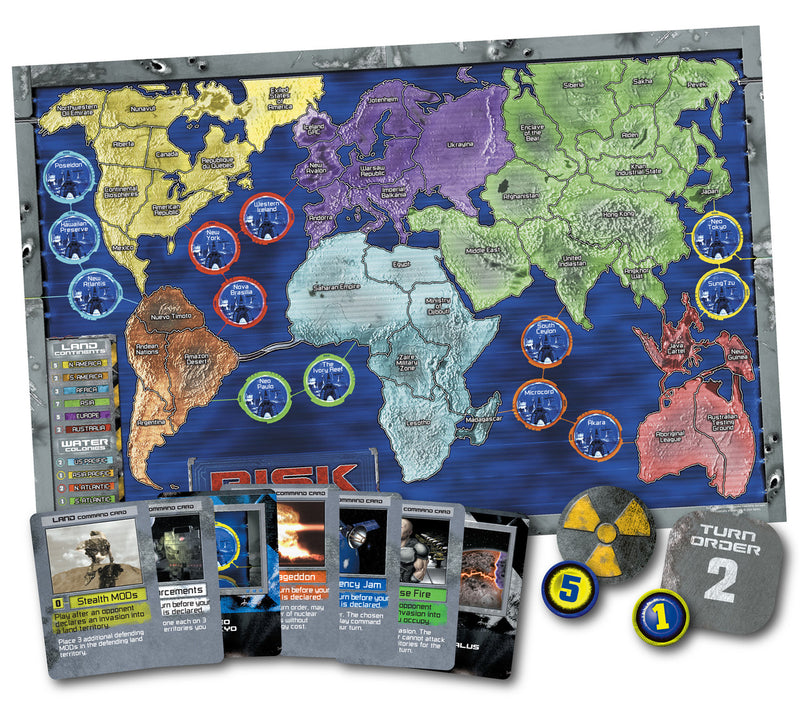 Risk 2210 A.D. Board Games Avalon Hill Games, Inc   