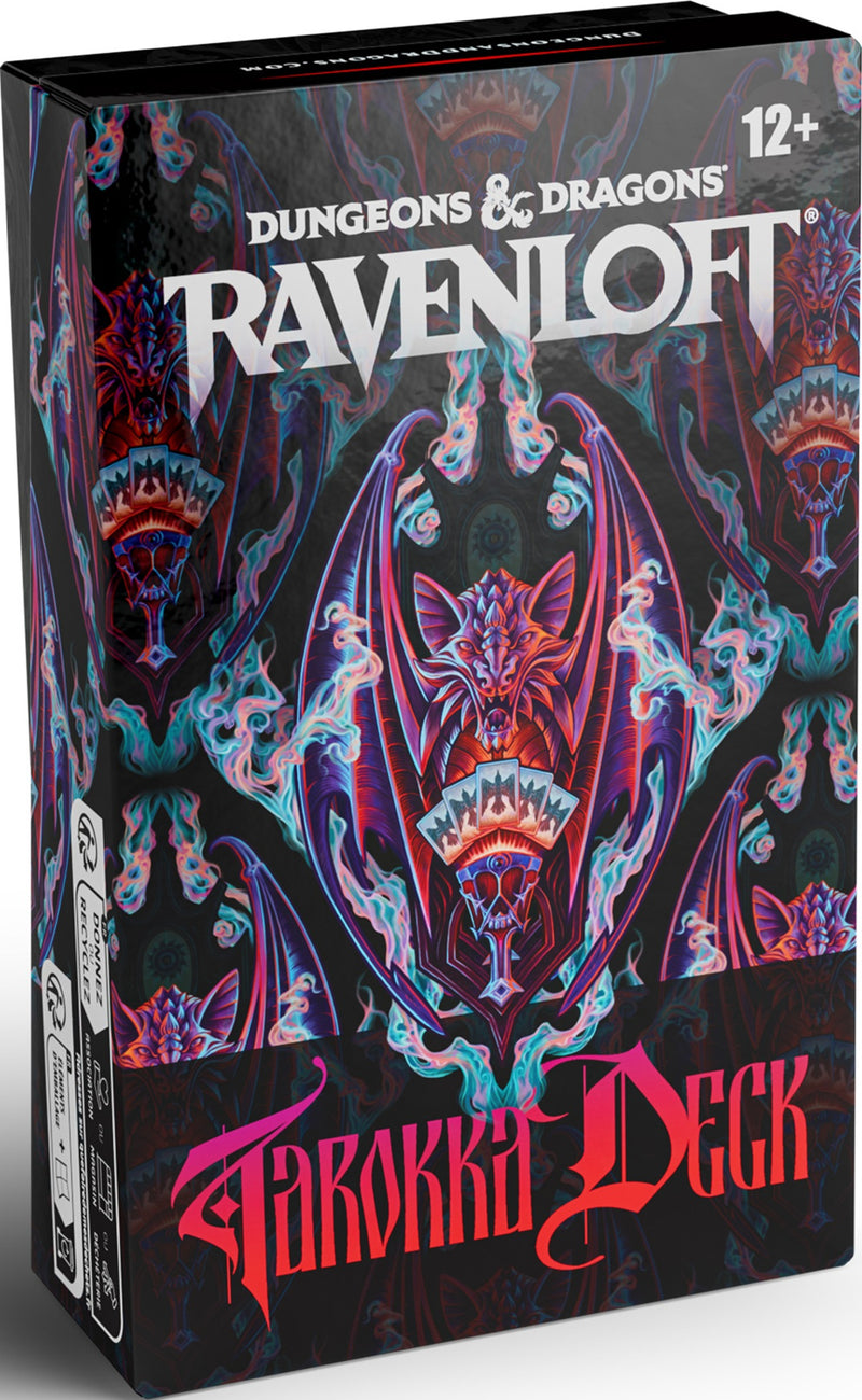 D&D Ravenloft: The Horrors Within Tarokka Deck Dungeons & Dragons 5E Wizards of the Coast