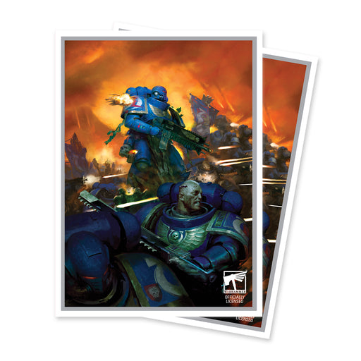 Ultra Pro: Apex Sleeves - "Space Marines Adeptus Astartes" Warhammer 40k 105Ct Card Sleeves Ultra Pro