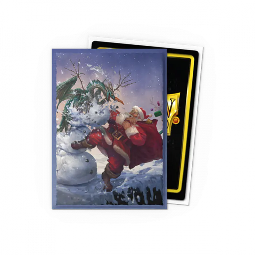 Dragon Shield: Brushed Art Sleeves - "Christmas 2025" 100Ct Card Sleeves Dragon Shield