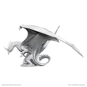 D&D Icons of the Realms: Premium Unpainted Set - Ancient Blue Dragon (Gargantuan) RPG Miniatures WizKids