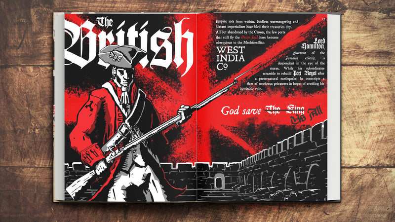 Pirate Borg RPG: Core Rulebook Tabletop RPGs Free League