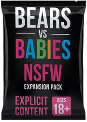 Bears vs Babies NSFW Expansion Board Games Exploding Kittens   