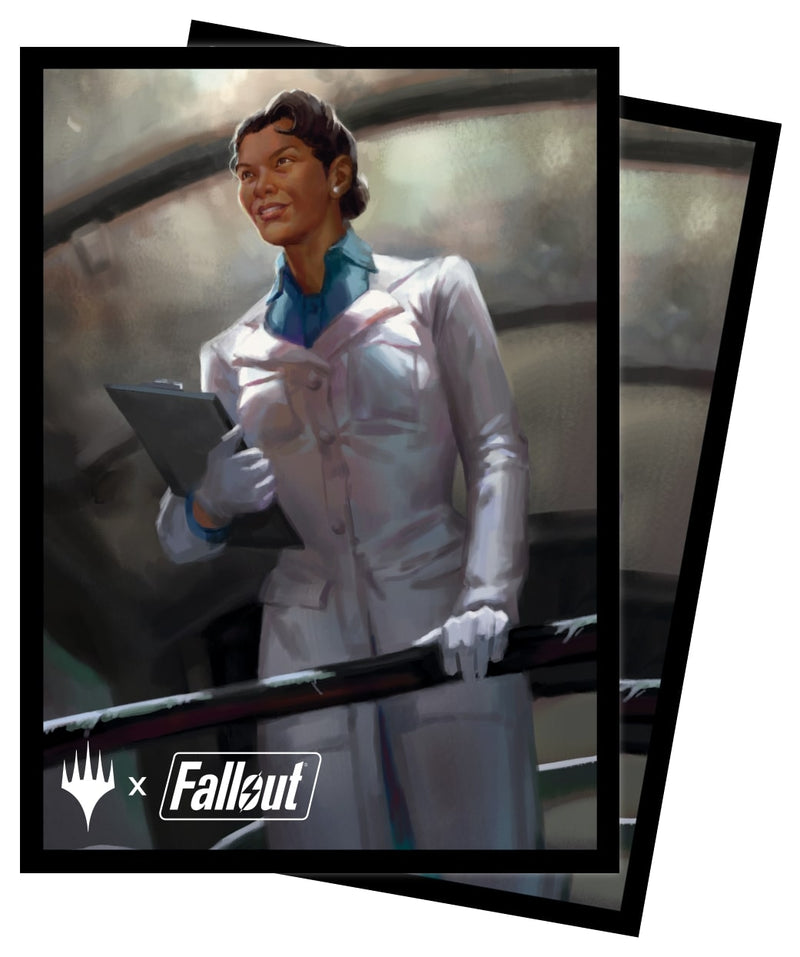Ultra Pro: Art Sleeves - "Dr. Madison Li" MTG - Fallout 100Ct Card Sleeves Ultra Pro
