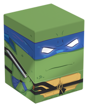 Ultimate Guard: Squaroes 100+ - "Action Mode Leonardo" Paramount TMNT Deck Boxes & Storage Ultimate Guard