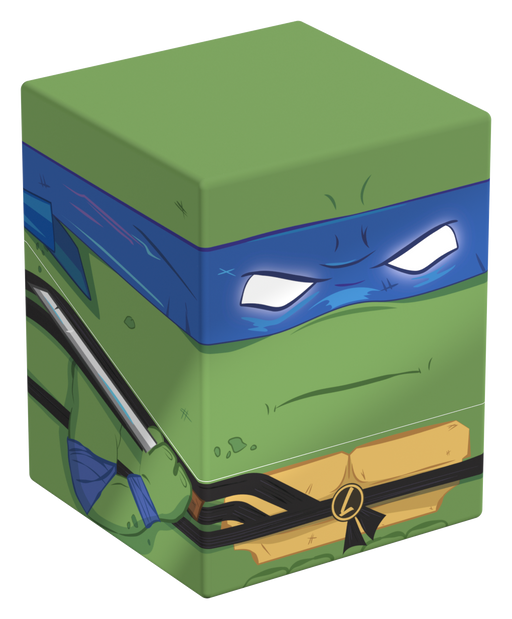Ultimate Guard: Squaroes 100+ - "Action Mode Leonardo" Paramount TMNT Deck Boxes & Storage Ultimate Guard