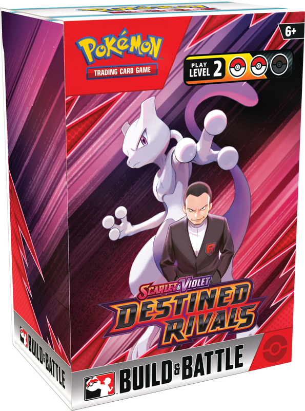 Pokémon Scarlet & Violet: Destined Rivals - Build & Battle Kit (Limit 1) Pokemon Sealed Pokémon