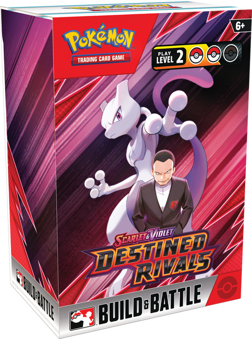 Pokémon Scarlet & Violet: Destined Rivals - Build & Battle Kit (Limit 1) Pokemon Sealed Pokémon