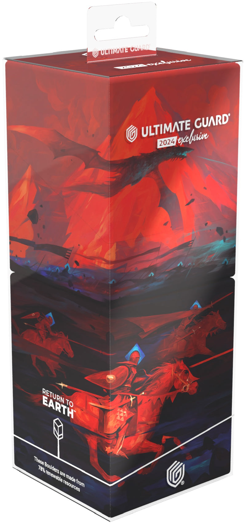 Ultimate Guard: RTE Boulder 100+ - Crowned with Fire (2024 Exclusive) [2 Pack] Deck Boxes & Storage Ultimate Guard