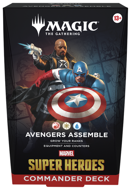 MTG Marvel Super Heroes - Commander Deck (Avengers Assemble) (Release Date: June 19) MTG Sealed Magic: The Gathering