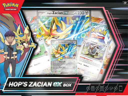 Pokémon - Hop's Zacian Ex Box Pokemon Sealed Pokémon