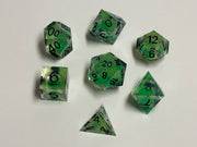 Teenage Mutant Ninja Turtles RPG: 7-Die Mutagen Green Dice Set Dice & Counters Palladium