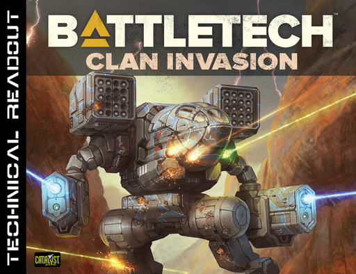BattleTech: Technical Readout Clan Invasion BattleTech Catalyst Game Labs