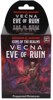 D&D Icons Of The Realms: Vecna, Eve of Ruin Booster RPG Miniatures WizKids   