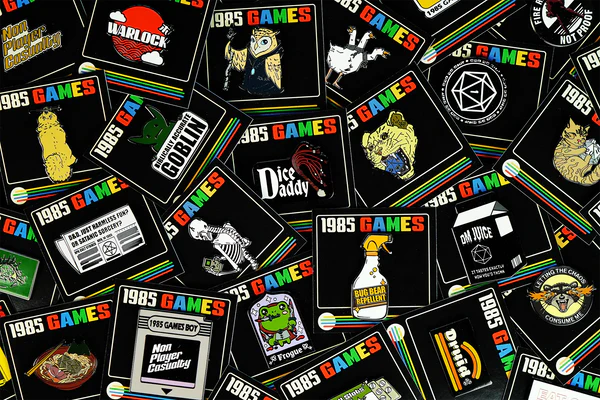 1985 Games: Mystery Enamel Pin Misc 1985 Games