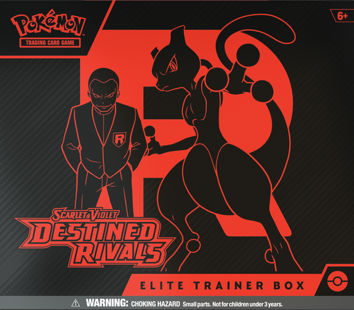 Pokémon Scarlet & Violet: Destined Rivals - Elite Trainer Box Pokemon Sealed Pokémon