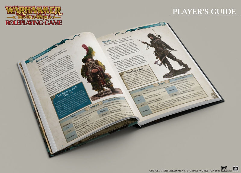 Warhammer The Old World RPG: Player's Guide Tabletop RPGs CUBICLE 7