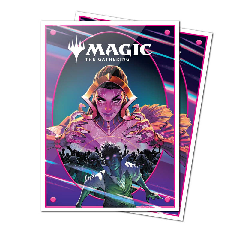 Ultra Pro: Apex Sleeves - "Collector Booster Key Art" MTG Foundations 105Ct Card Sleeves Ultra Pro