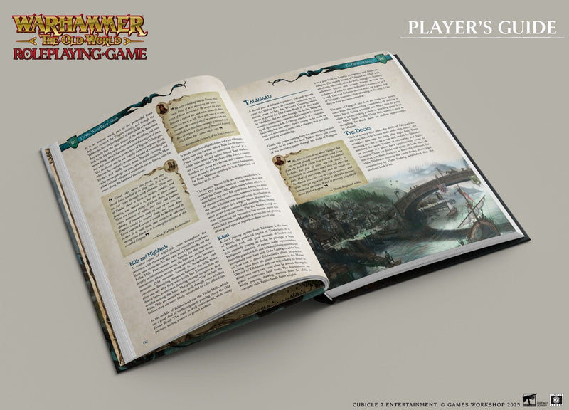 Warhammer The Old World RPG: Player's Guide Tabletop RPGs CUBICLE 7