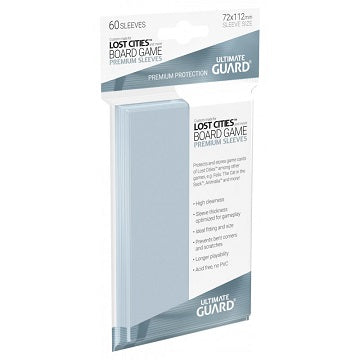 Ultimate Guard: Board Game Sleeves - Lost Cities 72mm x 112mm 60Ct Board Game Sleeves Ultimate Guard